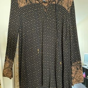 Boho Printed Short Dress